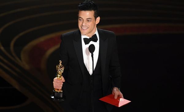 授賞式／ラミ・マレック　Getty Images